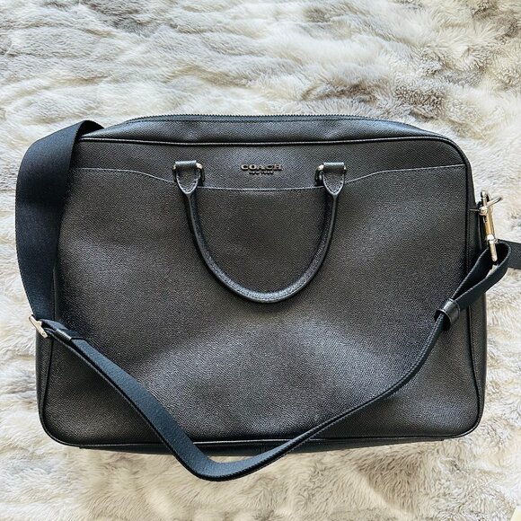 New Coach Beckett Slim Laptop Brief - Picture 1 of 4